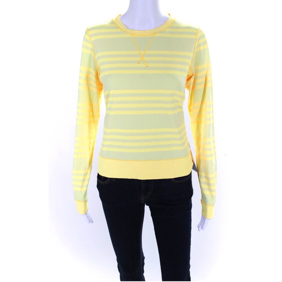 Lululemon Run Soft Loose fit Long Sleeve Yellow Orange 8 - Picture 2 of 8